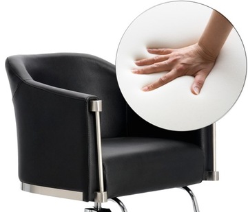 Fotel fryzjerski barberski hydrauliczny do salonu fryzjerskiego Lincoln