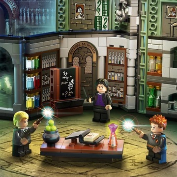 Кубики LEGO Гарри Поттер в Хогвартсе: урок зелий