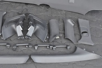 FORD FOCUS MK3 ST KOMBI CZARNA PODSUFITKA DACHU +SŁUPKI PLASTIKI RĄCZKI