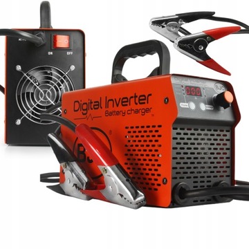 ЗАРЯДНОЕ УСТРОЙСТВО ИНВЕРТОРНЫЙ ВЫПРЯМИТЕЛЬ С ПУСКОМ BJC 600A 12В 24В