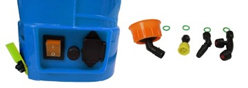 РЮКЗАК-ОПРЫСКИВАТЕЛЬ АККУМУЛЯТОРНЫЙ 16 Л, 4 ФОРСУНКИ