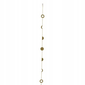 Лунные Настенные Украшения Гирлянда Фаз Луны