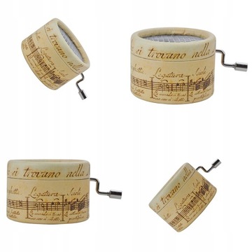 Коробка с игрушками Рукоятка Музыкальная шкатулка Новогодняя