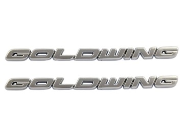 EMBLEMAT ZNACZEK NAKLEJKA 3D CHROM HONDA GL 1500 1800 GOLD WING GOLDWING