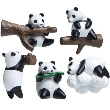 Panda Magnes na lodówkę Magnesy z żywicy do przechowywania