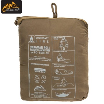 HELIKON Пончо SWAGMAN ROLL Climashield Coyote