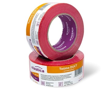 TAŚMA DUCT NAPRAWCZA CZERWONA 48mm/50m Elastica