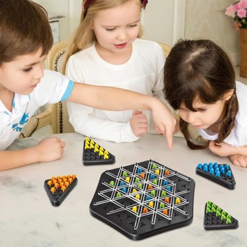 ТРЕУГОЛЬНАЯ ШАХМАТНАЯ НАСТОЛЬНАЯ ИГРА, ИНТЕРАКТИВНАЯ ИГРА PEGBOARD, НАСТОЛЬНЫЕ НАСТОЛЬНЫЕ ИГРЫ