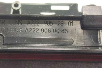 PŘÍDAVNÁ SVĚTLO STOP MERCEDES-BENZ S (W222, V222 X222) A2229062801 4.7L