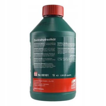 06161/FEB OLEJ 1L HYDRAULICZNY SYNT / ZIELONY