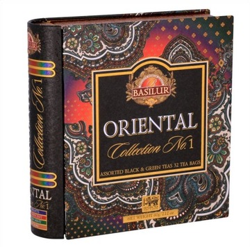 Herbaciana księga Basilur Oriental Collection No.1 32 t. / 4 rodzaje