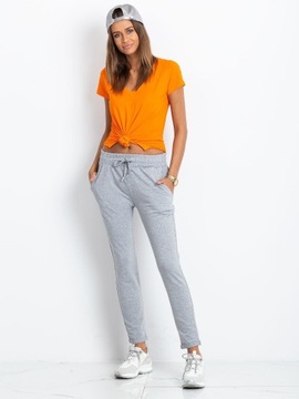 Bawełniane Spodnie dresowe damskie DRESY - XL