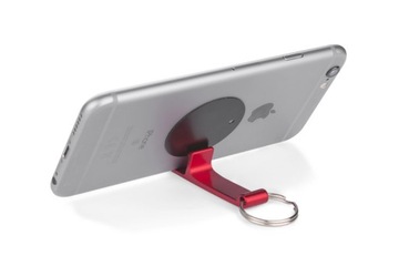 Брелок-открывалка плоский красный, 100 шт + гравировка.