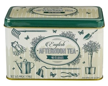 NEW ENGLISH TEAS Angielska Herbata English Afternoon Garden Puszka 40 szt