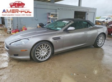 Aston Martin DB9 Volante 5.9 i V12 48V 450KM 2006 Aston Martin DB9 Volante 2006 5.9 Benzyna 450KM