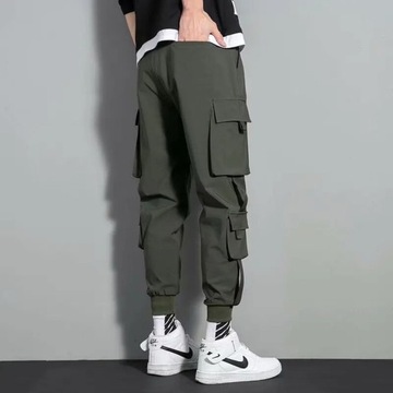 New Men Hip Hop Multi-pockets Cargo Pants joggers