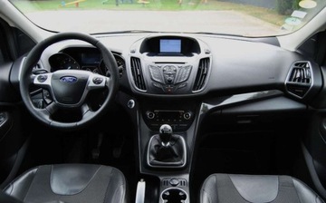Ford Kuga II SUV 2.0 TDCi 150KM 2015 Ford Kuga GWARANCJA, 2015r, 2.0 Diesel 150KM, Pol skora, Navi, Ladnie utrz, zdjęcie 8