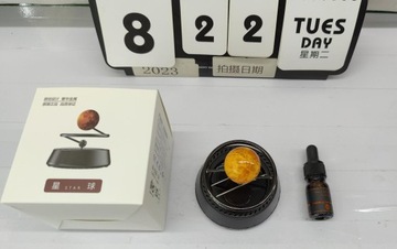 DYFUZOR ZAPACHOWY SAMOCHODOWY ODŚWIEŻACZ SOLARNY WNĘTRZE SAMOCHODU +PERFUMY