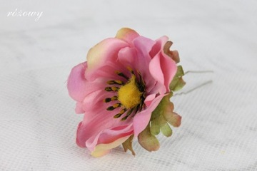 Заколка для волос с анемоном, свадебное украшение ЦВЕТ