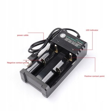 Uniwersalna ładowarka akumulatorów 18650 Smart 2Slot Li-ion