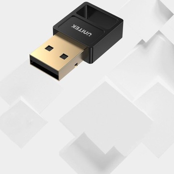 Bezprzewodowy adapter do 7 urządzeń, Unitek, Bluetooth 5.3, USB-A, BLE