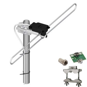 Antena DIPOL telewizyjno-radiowa DL-1 / 5-12 MUX-8