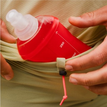 SOFTFLASK 300ml COMPRESSPORT Miękka butelka do składania bidon czerwony