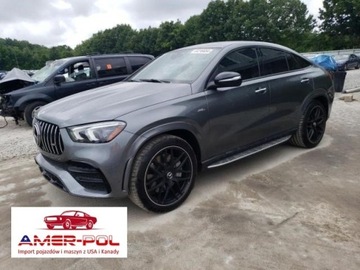 Mercedes GLE V167 2023 Mercedes-Benz GLE 2023 r., 3,0L GLE COUPE AMG 53 4MATIC 3.0 Benzyna 430KM