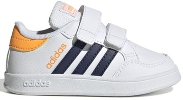 27 BUTY DZIECIĘCE ADIDAS SKÓRZANE NA RZEP GW2901