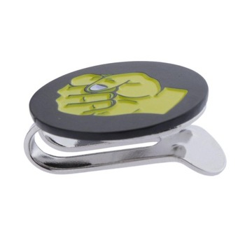 Klips do czapki golfowej ze zdejmowanym znacznikiem piłek, 03