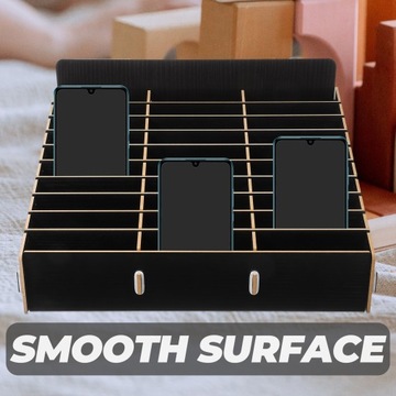 Ящик для хранения мобильного телефона Деревянная подставка