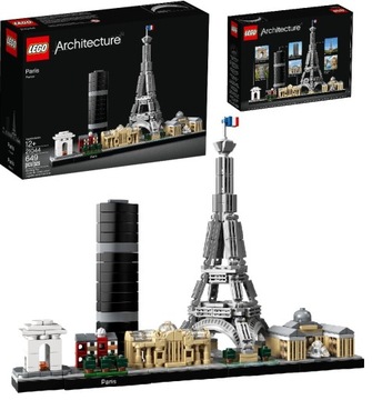 LEGO Architecture 21044 Paryż Architektura Prezent Ozdoba