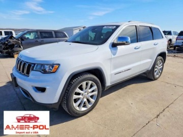 Jeep Grand Cherokee IV 2017 Jeep Grand Cherokee 2017 JEEP GRAND CHEROKEE LIMITED 3.6 Benzyna 293KM