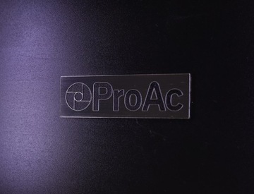 PROAC Logo 48 x16 mm Samoprzylepne