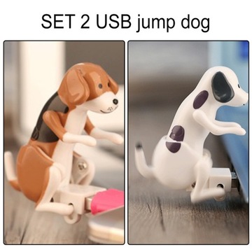 Zabawny pies Humping bezpański pies USB osłona pył