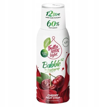 СИРОП FRUTTA MAX АПЕЛЬСИНОВЫЙ ВИШНЕВЫЙ ЛАЙТ 12л