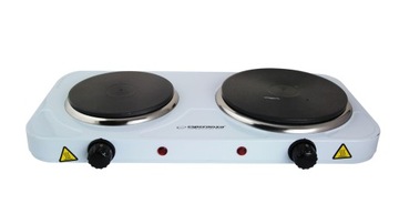 ЭЛЕКТРИЧЕСКАЯ ПЛИТА С ДВУМЯ КОНФОРКАМИ 2500ВТ ПЛИТА