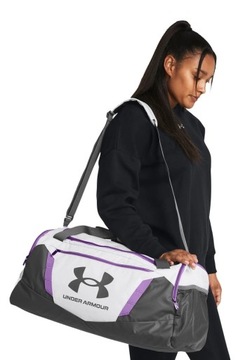 Torba sportowa UNDER ARMOUR Undeniable 5.0 Duffle MD 58L Szaro-fioletowa