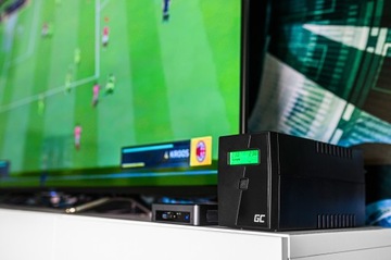 ИБП ИБП 2000 ВА, 1200 Вт, ЖК-дисплей + ПРОГРАММА ИБП GREEN CELL GC