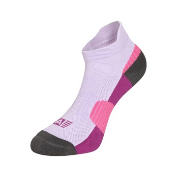 ALPINE PRO Skarpety szybkoschnące sportowe Coolmax Cerahe fioletowy r.43-46