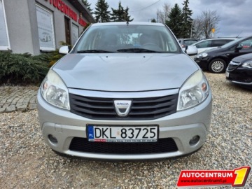 Dacia Sandero I Hatchback 5d 1.4 MPI 75KM 2008 Dacia Sandero Klimatyzacja Centralny Zamek El Szyby Nowe opony 1.4, zdjęcie 6