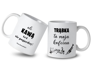 Kubek dla nauczyciela trąbki Dzień nauczyciela, za