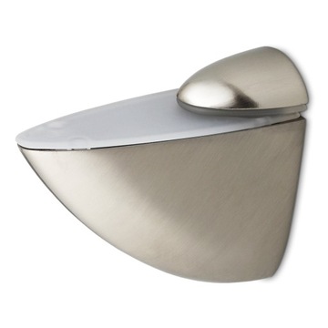 UCHWYT DO PÓŁKI SZKLANEJ, PODPÓRKA POD PÓŁKĘ INOX