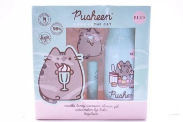 Подарочный набор Pusheen для девочки Пена для умывания + духи на день рождения