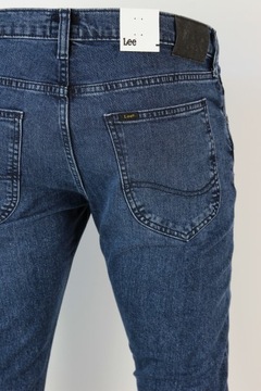 LEE LUKE SLIM TAPERED WĄSKIE JEANSY SPODNIE _ W33 L32