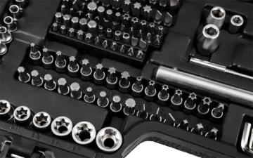 Набор пикообразных ключей NEO 220 эл. + набор бит 40 эл. IMBUS TORX SPLINE