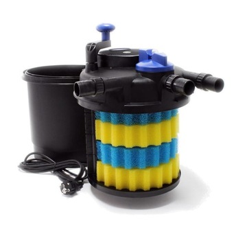 CPF-5000 SOLIDNY FILTR Ciśnieniowy Do Oczka Stawu z Lampą UV-C 11W do 8000L