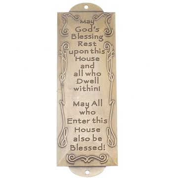 MEZUZAH ADORN JUDAICA DECOR DEKORACJE SŁUPEK BRAMOWY