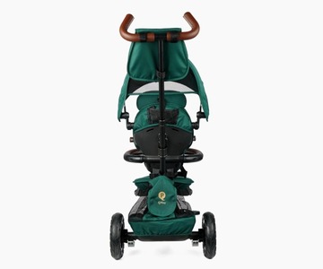 Трехколесный велосипед Qplay Rito Deluxe, зеленый резиновый
