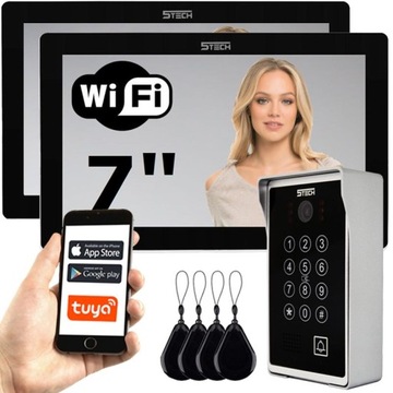 Wideodomofon Full HD 7' Ekran Dotykowy WiFi 5TECH